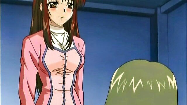 lesbian, cartoon, squirt - anime lesbo sniffing panties