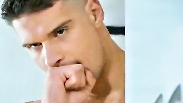 big cocks, blond boys, muscle boys - petite souris en laisse