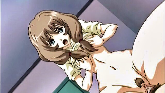 hentai, ngực bự, khong che - old and young porn