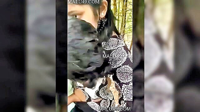 beauty, indian, asian - girlfriend outdoor rough sex