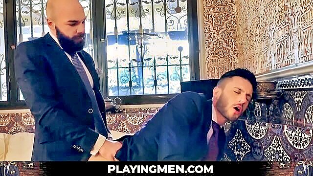 executive, suit, playingmen - men in suits getting fucked