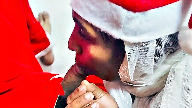 immfuck - muslim babe deepthroat christmas treat