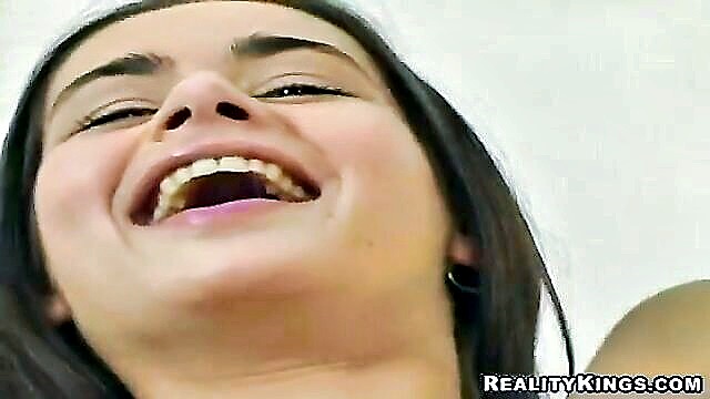 amateur, natural tits, audition - brunette dildo fuck amateur