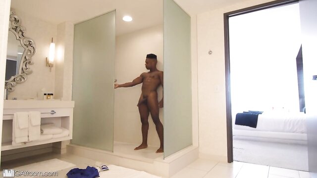 twink, bbc, gayroom - young twink confirms bbc size