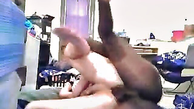 fucking, nasty, gay porn - interracial bedroom fuck
