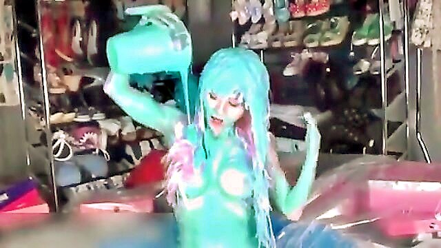slime, girl, blue - slime girl xxx
