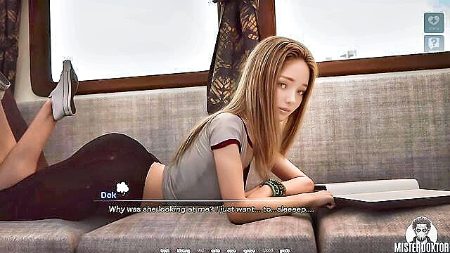 brunette, small tits, blonde - hard to love lesbian gameplay