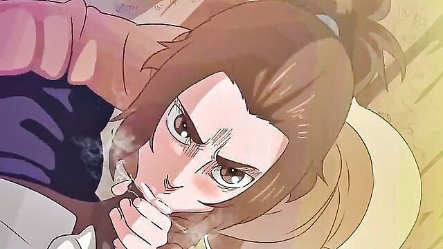 blowjob, anime, hentai - gabi braun snk blowjob