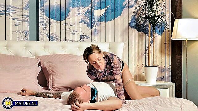 Gerda Ice, Martin Spell - hairy mature gerda ice moaning