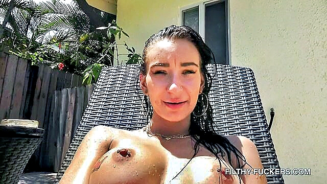 Alessia Luna - stepsis finally agreed to let stepbro cum inside her tight pussy alessia luna