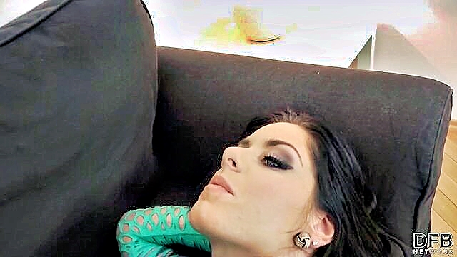 Alex Black - pervert girl takes black cock in ass alex black