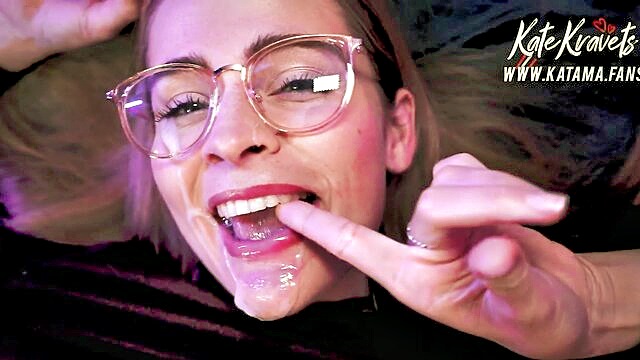 amateur couple, blowjob, blonde - volume 2 a compilation of 15 minutes of intense facial and group cumshots featuring katekravets