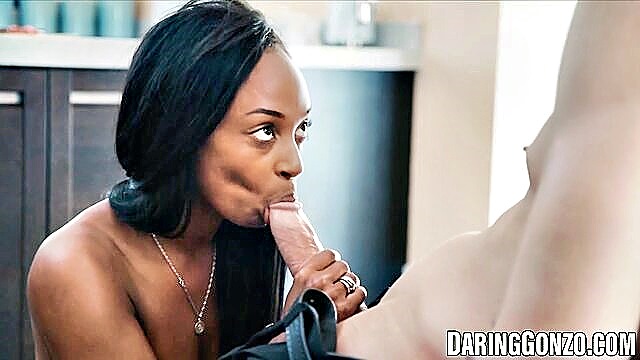 Lola Marie, Kai Taylor - ebony kitchen action Daring Sex