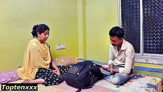 sexy, licking, creampie - indian girls get banged for hubbys debt