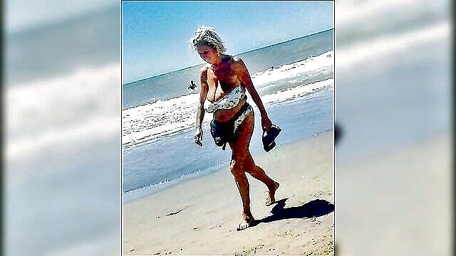grannies, milf, beach - queens on the beach