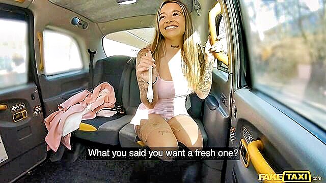Katty Soarez - she found my posh wank athlete Fake Taxi