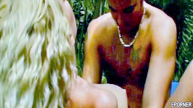 vintage, outdoor, blonde - hussy vintage blowjob
