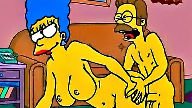 hentai, porn, cheating - marge simpson cartoon xxx