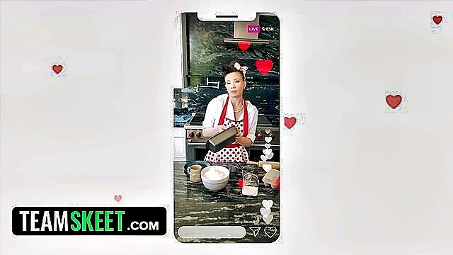 cock, sucking, love - alison rey cooking scene