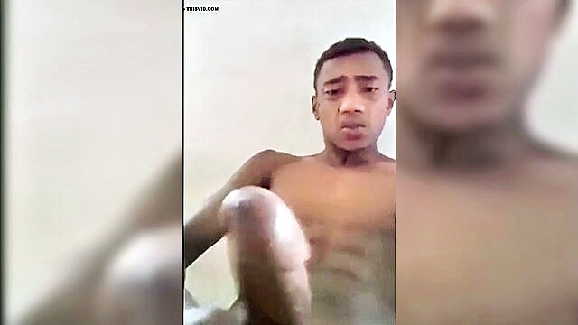 twink, solo, cum - fijian twink sex