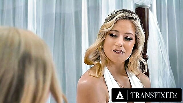 shemale and girl, big tits, big cock - domme sex crystal thayer