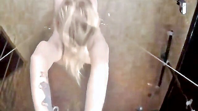 tits torture, master, blonde - extreme sex games with blonde