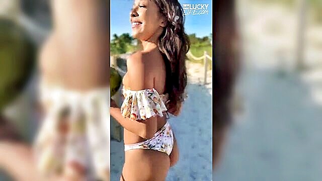 malina melendez, latina babe, sucks cock - malina melendez blowjob