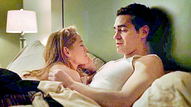tv nude scene, nude tv movie scenes, tv show - erika chrisitensens hot underwear scene
