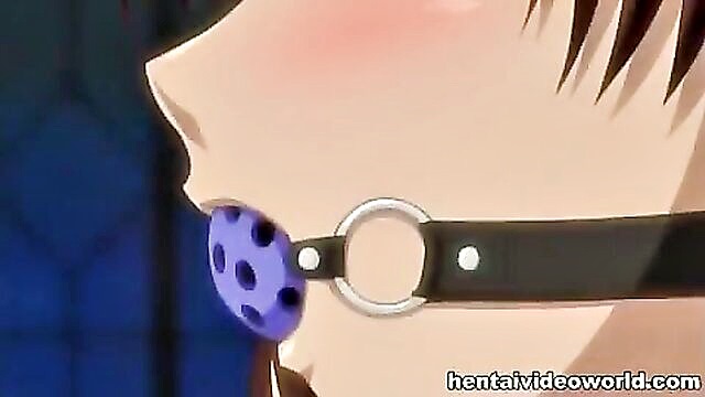 masturbation, lesbian, strapon - hentai bdsm lesbian