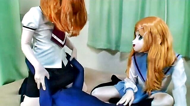 handjob, hardcore, fetish - kigurumi sex mirai douga