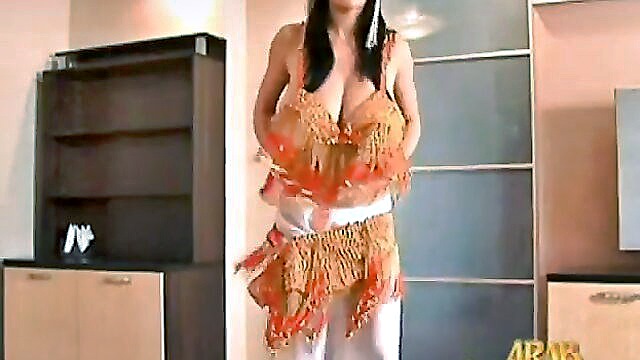 enjoy the seductive performance of a belly dancer with large breasts   strip dancing and solo performance included : isabella_murray