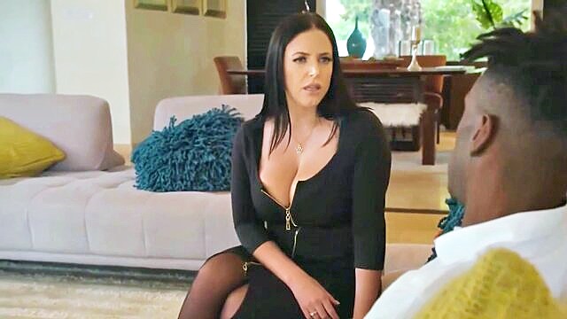 Angela White, Angela Milf - angela whites wild bbc ride with a big daddy and a handjob cum finish Naughty America