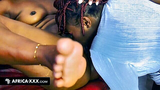 african babe, new experiences, two busty - eboblack busty babes explore new experiences