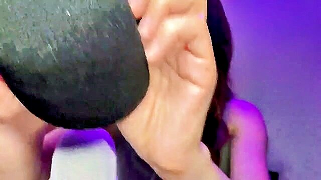 mic, asmr, mic pumping - асmr cock pumping trigger
