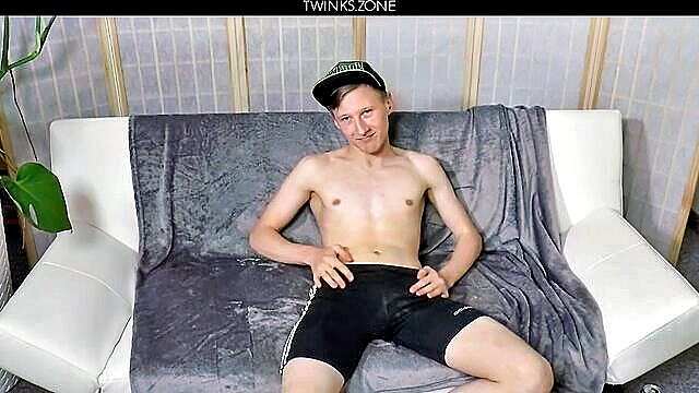 anal, twink, hd twink porn - hot casting with olle lindman