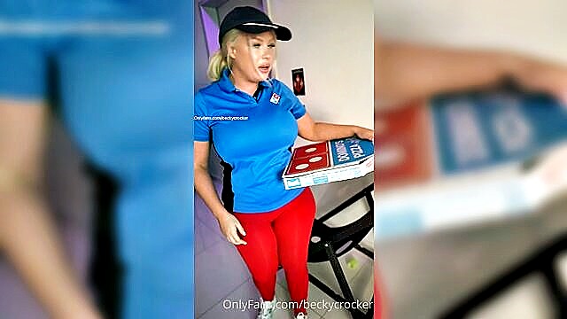 becky crocker, interracial, tatted pawg - becky crocker pizza delivery