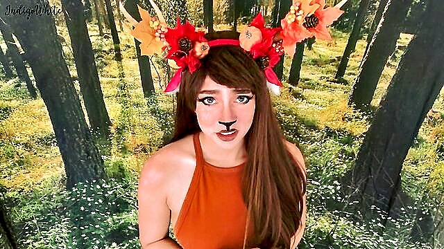 Indigo White - indigo white cosplay deer girl