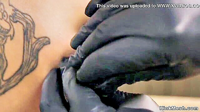 machine fucking, ebony, petite - goth whipping fetish video