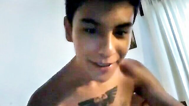 cum shots, amature, latino - smiling latino webcam show
