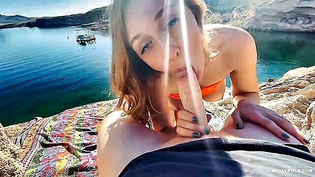 butt, public, big cock - amateur lakeside sex