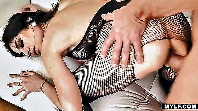 big tits, fishnet, big tits milf - strinity st clair big ass