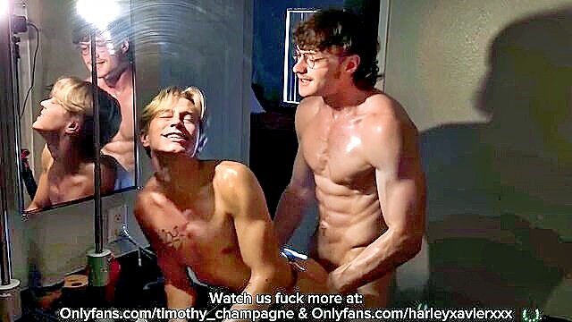 Timothy Champagne - straight guy gets his ass gapped