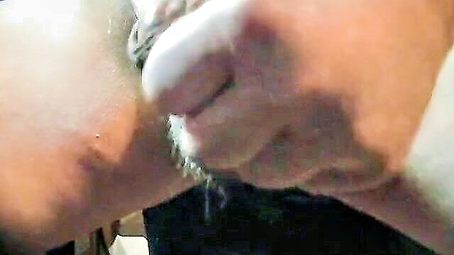man, amateur, handjob - grandpas uncut wank
