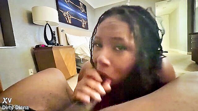 hardcore, ebony, porn video - huge ebony booty riding rod