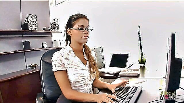 hardcore, mom, office - fantasycom hard fucked mom