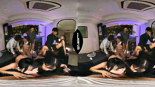 pov porn, group sex, japanese - naughty asian vixens pov porn