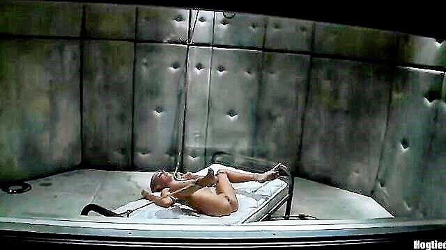 hogtied, bondage, slave - cemetery bondage slave