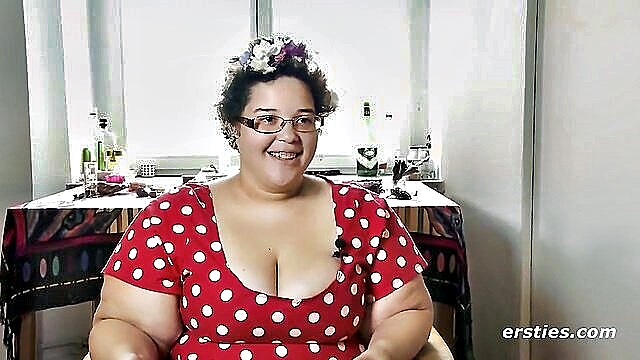 amateur, big tits, brunette - ersties masturbation homework