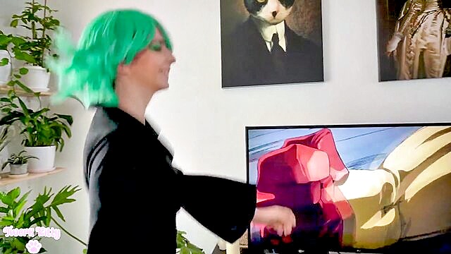 saitama jun fucks cosplay cutie tatsumaki in steamy japanese pov session : cosplay