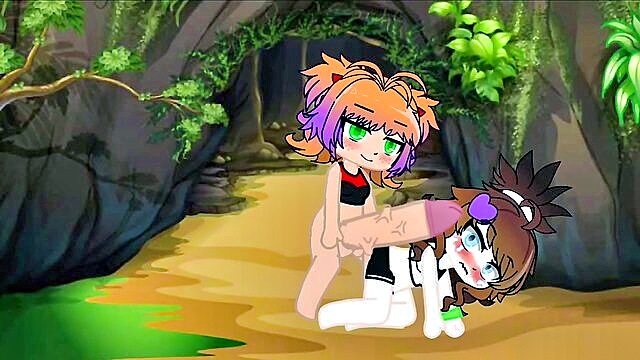 aftonfamily, #gachaclub, tentacles - beach orgy aftonfamily